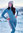 Kalla Active, USVA naisten merinoleggingsit mustikka